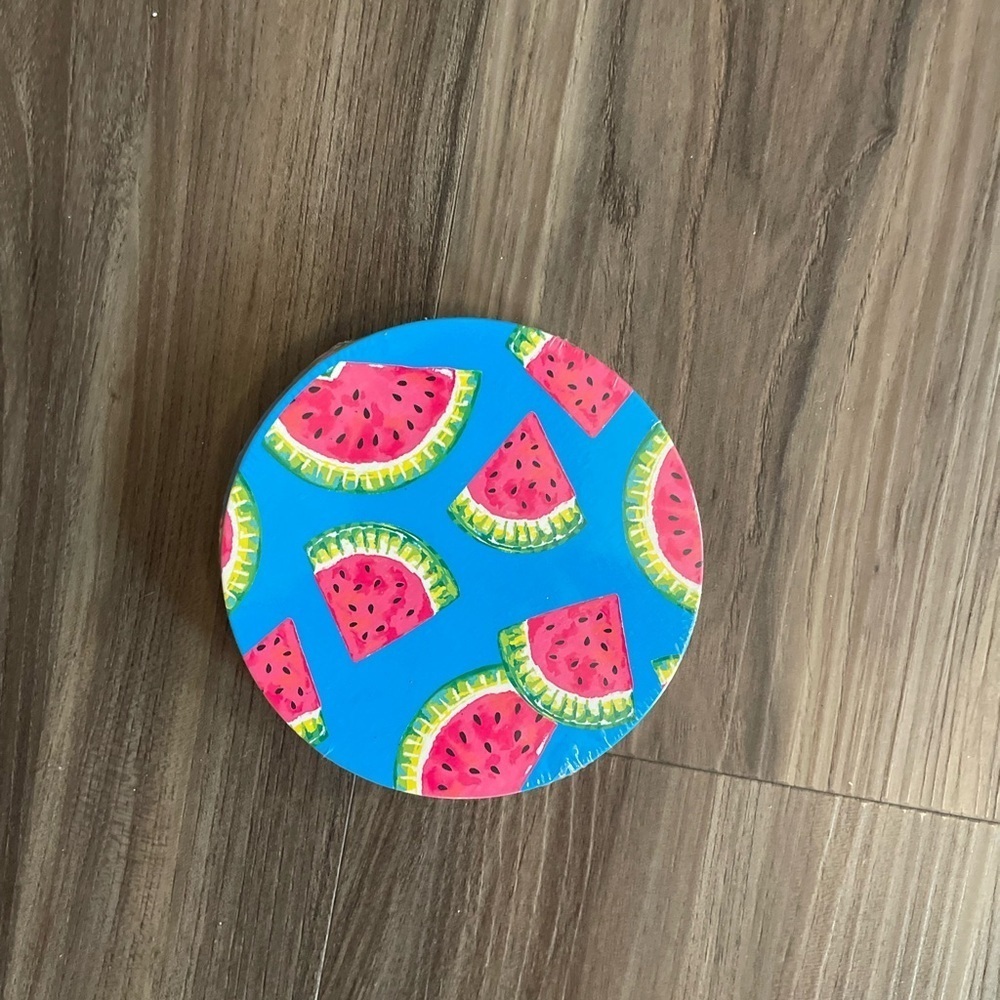 Colorful Watermelon Coasters 4 pack -NWT